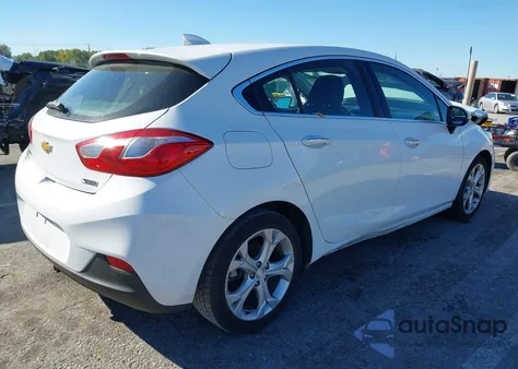 2018 Chevrolet Cruze Premier Auto из США, поврежденный, VIN 3G1BF6SM2JS542262